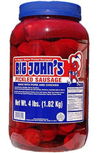 Load image into Gallery viewer, Big John&#39;s Pickled Sausage - 4 lb. jar
