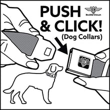 Load image into Gallery viewer, Buckle Down Argyle Black/Gray/Red Dog Collar Bone
