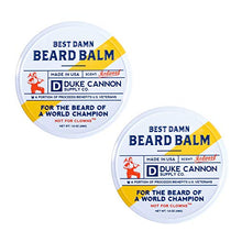 Load image into Gallery viewer, Duke Cannon Supply Co. Best Beard Balm, Redwood Scent, 1.6oz (2 Pack)

