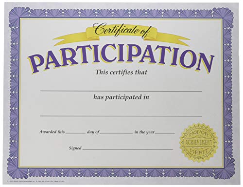 TREND enterprises, Inc. Certificate of Participation Classic Certificates, 30 ct