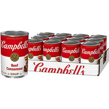 Load image into Gallery viewer, Campbell&#39;s Condensed Beef Consomm, 10.5 Ounce Can (Pack of 12) (Packaging May Vary)
