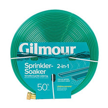 Load image into Gallery viewer, Gilmour 2-in-1 Sprinkler/Soaking Hose, Green, 50 Feet
