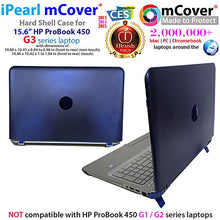 Load image into Gallery viewer, iPearl mCover Hard Shell Case for 15.6&quot; HP ProBook 450 G3 Series (NOT Compatible with Older HP ProBook 450 G1 / G2 Series) Notebook PC (Blue)
