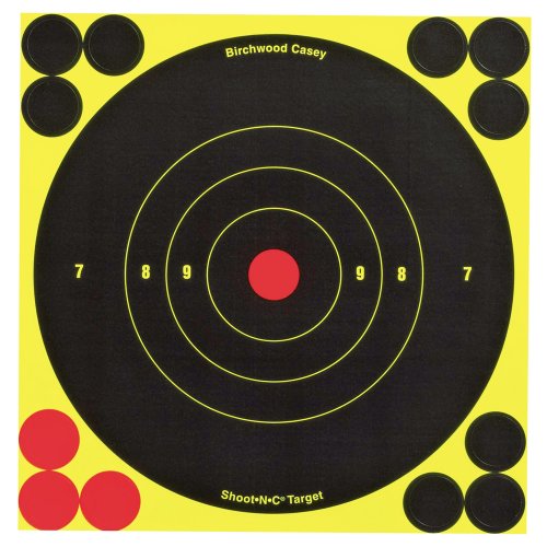 Birchwood Casey Shoot-N-C 6-Inch Round Target (60 Sheet Pack)