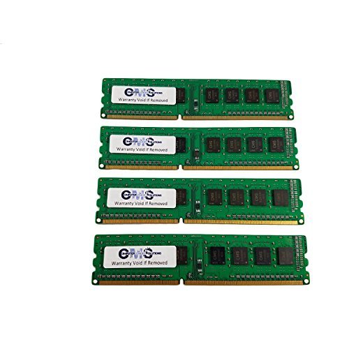CMS 32GB (4X8GB) DDR3 12800 1600MHz Non ECC DIMM Memory Ram Upgrade Compatible with Dell Optiplex 9020 Mt/Sff/Usff - C7