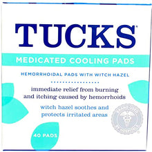Load image into Gallery viewer, Tucks Medicated Cooling Pads - 40 ct, Pack of 3
