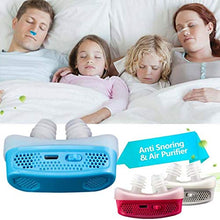 Load image into Gallery viewer, 3PCS Electric Anti-snoring Electronic Equipment, snoring Breathing Silicone Plugs to Help Insomnia

