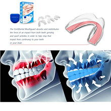 Load image into Gallery viewer, The ConfiDental - Pack of 5 Moldable Mouth Guard for Teeth Grinding Clenching Bruxism, Sport Athletic, Whitening Tray, Including 3 Regular and 2 Heavy Duty Guard (3 (lll) Regular 2 (II) Heavy Duty)
