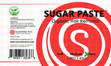 Load image into Gallery viewer, Sugaring Paste Hard 45oz. with Sugaring applicator combo
