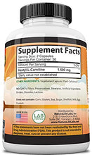 Load image into Gallery viewer, Acetyl L-Carnitine 1,500 mg High Potency Supports Natural Energy Production, Supports Memory/Focus - 100 Veggie Capsules
