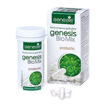 Load image into Gallery viewer, Genesis Biomix Probiotic with Lactobacillus and Bifidobacterium strains 30 Capsules of 240 mg

