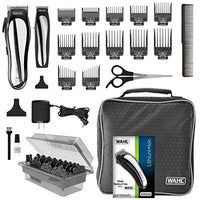 WAHL Lithium Pro Cordless Haircut & Touch Up Kit With Case, 23 Pieces