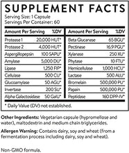 Load image into Gallery viewer, Essential Stacks 18 Digestive Enzymes in 1 - Plant Based &amp; Broad Spectrum - Smartly Formulated So You Can Digest All Food Groups.
