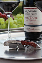 Load image into Gallery viewer, Barvivo Professional Waiters Corkscrew This Wine Opener is Used to Open Beer and Wine Bottles by Waiters, Sommelier and Bartenders Around The World. Made of Stainless Steel and Natural Rosewood.
