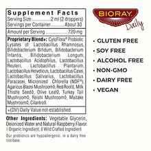 Load image into Gallery viewer, BIORAY Daily Belly Mend - 2 fl oz - 11-Strain Probiotic Blend with Medicinal Mushrooms - Supports Healthy Gut &amp; Bowel Functions - Non-GMO, Vegetarian, Gluten Free
