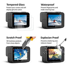 Load image into Gallery viewer, Wasabi Power Lens Cap (x2) &amp; Screen Protector (x2) for GoPro HERO7, HERO6, HERO5 Black
