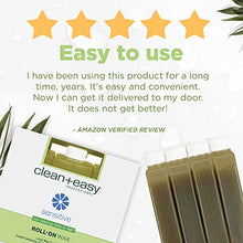 Load image into Gallery viewer, Clean + Easy Large (Leg) Sensitive Roll-On Wax Refill, for Hygienic Facial and Body Hair Removal Treatment, Great for Sensitive Skin, Ideal for All Skin and Hair Types, 12-Pack
