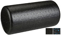 AmazonBasics High-Density Round Foam Roller | 12-inches, Black