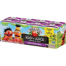 Load image into Gallery viewer, Apple &amp; Eve Sesame Street Bert and Ernie&#39;s Berry Juice, 4.23 Fluid-oz, 8 Count, Pack of 5
