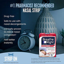 Load image into Gallery viewer, Breathe Right Nasal Strips, Extra, 26-Count Box
