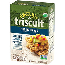 Load image into Gallery viewer, Organic TRISCUIT Crackers, Original Flavor, 1 Box (7 oz.)
