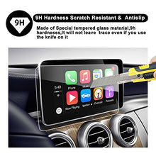 Load image into Gallery viewer, 2015-2018 Mercedes-Benz C Class Touch Screen Car Display Navigation Screen Protector, R RUIYA HD Clear Tempered Glass Protective Film (8.4-Inch)

