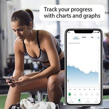 Load image into Gallery viewer, RENPHO Rechargeable Smart Scale Digital Weight and Body Fat USB Weight BMI Scale, Body Composition Monitor with Smartphone App sync with Bluetooth, 396 lbs
