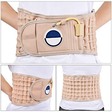 Load image into Gallery viewer, ZSZBACE Spinal Massager Physio Decompression Back Belt Air Traction Waist Brace Lumbar Support Back Massage for Back Pain Relief Pain Lower
