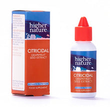 Load image into Gallery viewer, HIGHER NATURE Citricidal Grapefruit Seed Extract Liquid - 25ml
