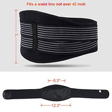 Load image into Gallery viewer, Heated Waist Belt, Lower Back Brace Support Heating Pad, for Warming Back, Stomach Abdominal Tension, Portable Electric USB Belly Wrap for Waist Warm Abdomen, Fits Men Women, Power Bank Not Included
