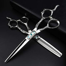 Load image into Gallery viewer, FOMALHAUT Sheep head handle personalized hairdressing tools 6 inch hairdresser hairdressing scissors styling tools
