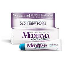 Load image into Gallery viewer, Mederma Advanced Scar Gel - 1x Daily: Use less, save more - Reduces the Appearance of Old &amp; New Scars - #1 Doctor &amp; Pharmacist Recommended Brand for Scars - 0.7 ounce, 0.7 Ounce
