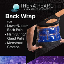 Load image into Gallery viewer, TheraPearl Color Changing Hot Cold Pack for Back, Reusable Back Wrap with Strap &amp; Gel Beads, Best Ice Bag for Lower Back Pain Relief, Flexible Hot &amp; Cold Compress for Swelling, Sports Injuries
