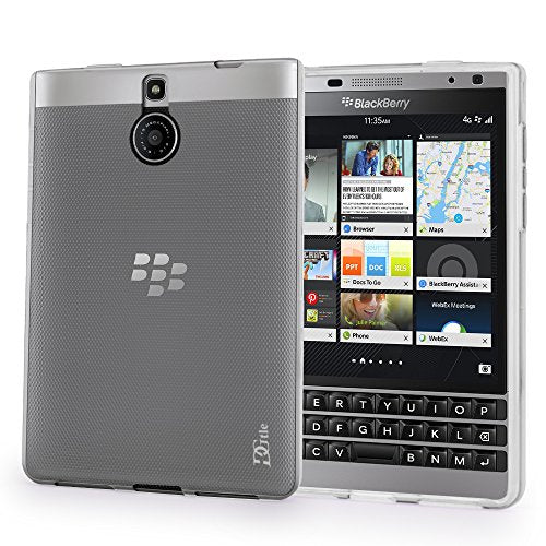 Blackberry Passport Silver Edition Case, DGtle Anti-Scratches TPU Gel Premium Slim Flexible Soft Bumper Rubber Protective Case Cover for Blackberry Passport Silver Edition (Clear)