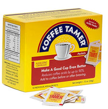 Load image into Gallery viewer, Coffee Tamer 50ct 400mg Packets- Acid Reducing Granules
