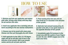 Load image into Gallery viewer, Clean + Easy Large (Leg) Sensitive Roll-On Wax Refill, for Hygienic Facial and Body Hair Removal Treatment, Great for Sensitive Skin, Ideal for All Skin and Hair Types, 12-Pack
