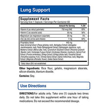 Load image into Gallery viewer, U.S. Doctors&#39; Clinical Lung Support Supplement for Lung and Respiratory Health with Natural Herbs, Magnesium, Vitamin C, and Zinc for Immune Support (Packaging May Vary) [1 Month Supply - 60 Capsules]
