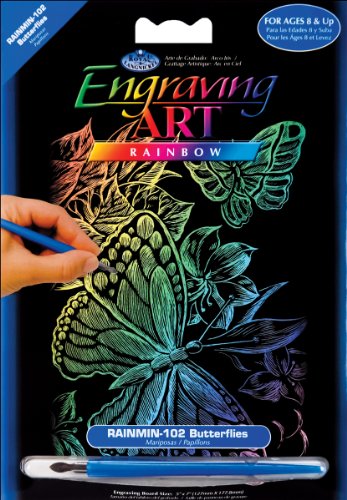 Bulk Buy: Royal Brush Mini Rainbow Foil Engraving Art Kit 5