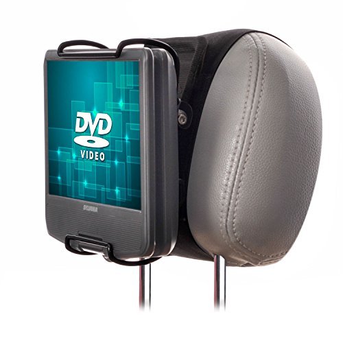 WANPOOL Portable DVD Player Car Headrest Mount with AngleAdjustable C