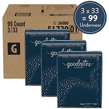 Load image into Gallery viewer, Goodnites Nighttime Bedwetting Underwear, Boys&#39; S/M (43-68 lb.), 99ct, FSA/HSA-Eligible
