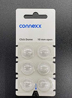 Connexx Accessories Siemens / Rexton Click Domes (6 domes) NEW Blister Pack (10mm Open)