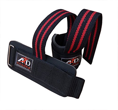 ARD-Champs Weight Lifting Strap Body Building Wrist Support Wraps Bandage R&B