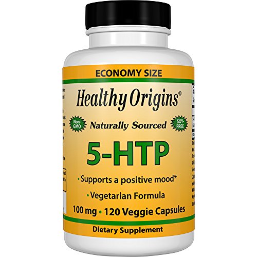 Healthy Origins 5-HTP Natural Multi Vitamins, 100 Mg, 120 Count