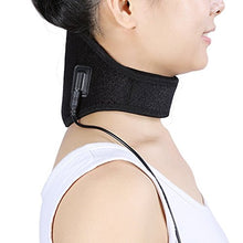 Load image into Gallery viewer, Yosoo USB Neck Wrap Heating Brace Pad Heated Pack Protector Strap With Cable
