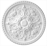 32-5/8 in. x 2 in. Floral Polyurethane Ceiling Medallion