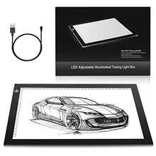 Load image into Gallery viewer, ME456 A4 LED Light Box 9x12 Inch Light Pad Only 5mm Ultra-Thin USB Power Light Table for Tracing

