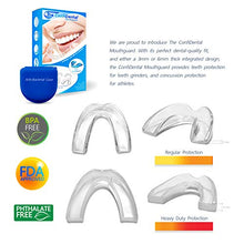Load image into Gallery viewer, The ConfiDental - Pack of 5 Moldable Mouth Guard for Teeth Grinding Clenching Bruxism, Sport Athletic, Whitening Tray, Including 3 Regular and 2 Heavy Duty Guard (3 (lll) Regular 2 (II) Heavy Duty)
