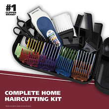 Load image into Gallery viewer, Wahl Corded Clipper Color Pro Complete Hair Cutting Kit for Men, Women, &amp; Children with Colored Guide Combs for Smooth, Easy Haircuts - Model 79300-1001

