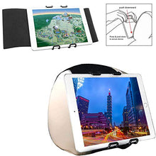 Load image into Gallery viewer, AccessoryBasics Tesla Model 3 X S Y Tablet/Smartphone Headrest Wrap Mount Holder for Nintendo Switch iPad Mini Air Pro Galaxy Tab S E ( All iPhone Pro MAX, Samsung Galaxy Note Fold 14 13 12 S22 S21)
