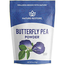 Load image into Gallery viewer, Blue Butterfly Pea Powder, 4 Ounces, High in Antioxidants, Natural Food Coloring
